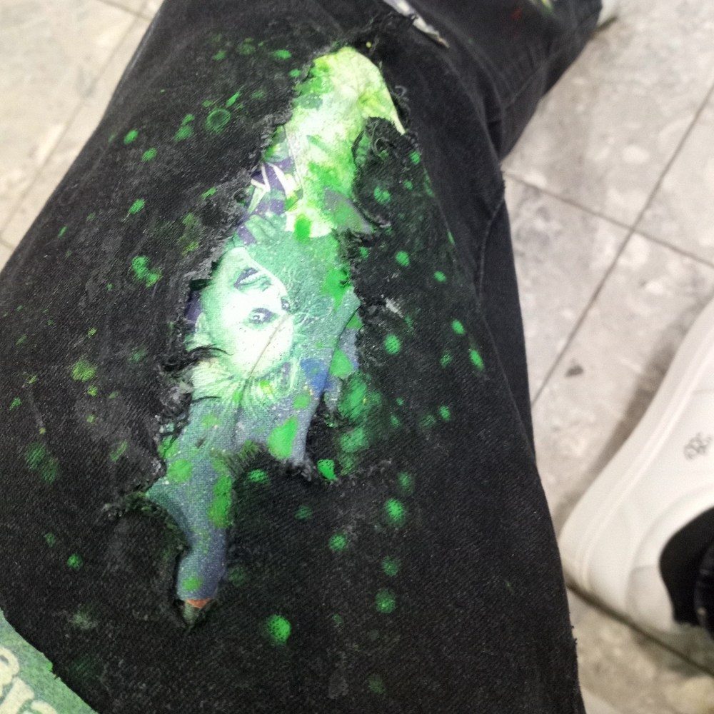 Custom made jean dezigns